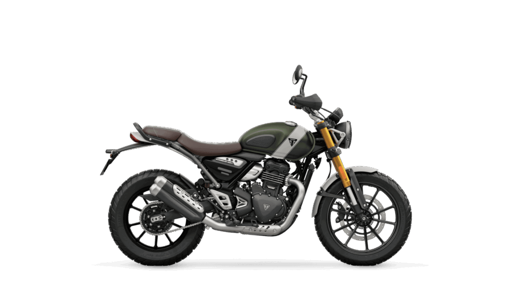 スクランブラー400Xマットカーキグリーン