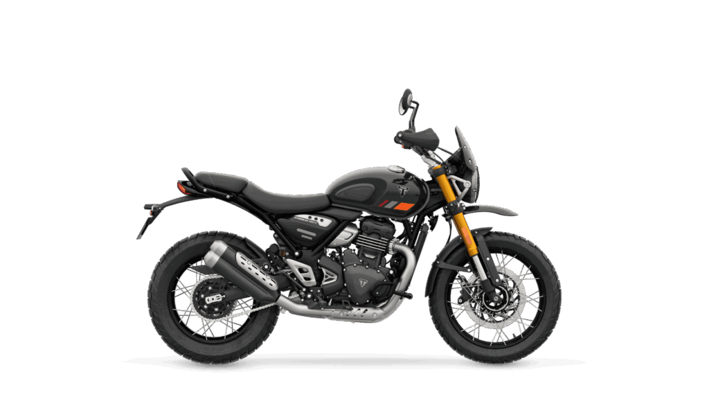 スクランブラー400XCストームグレー