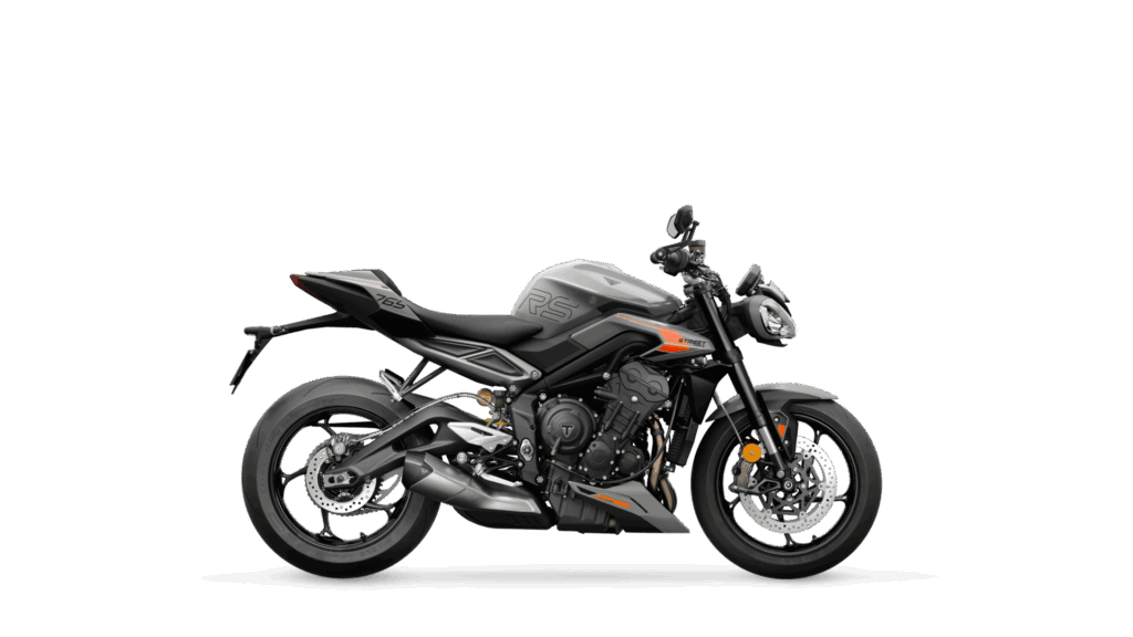 ストリートトリプル765RSシルバーアイス