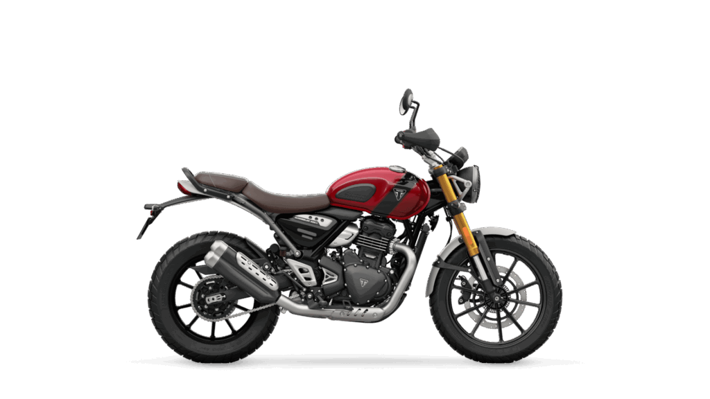 スクランブラー400Xカーニバルレッド