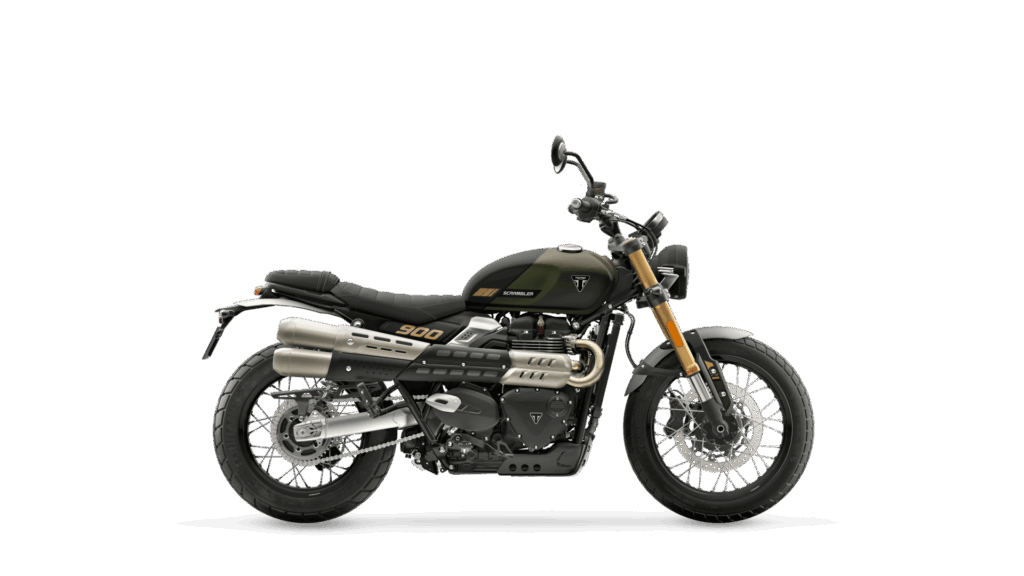 スクランブラー900マットカーキグリーン