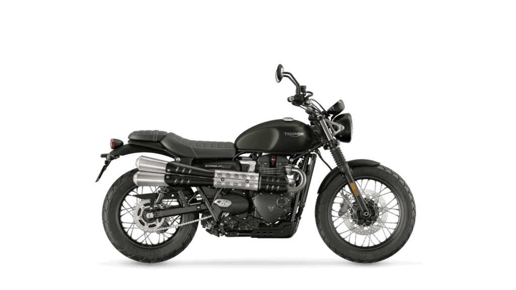 スクランブラー900マットカーキグリーン