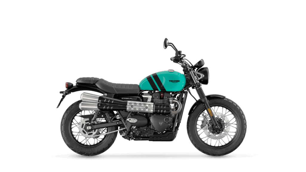 スクランブラー900キングフィッシャーブルー