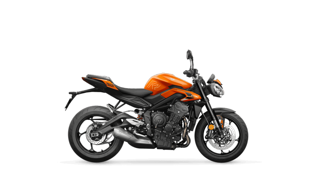 ストリートトリプル765Rマットバハオレンジ