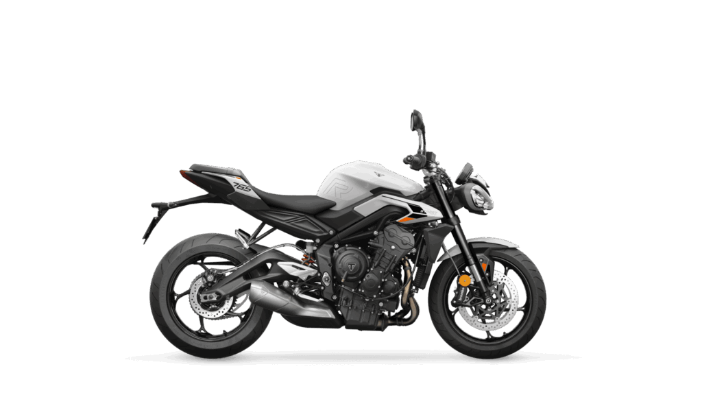 ストリートトリプル765Rピュアホワイト