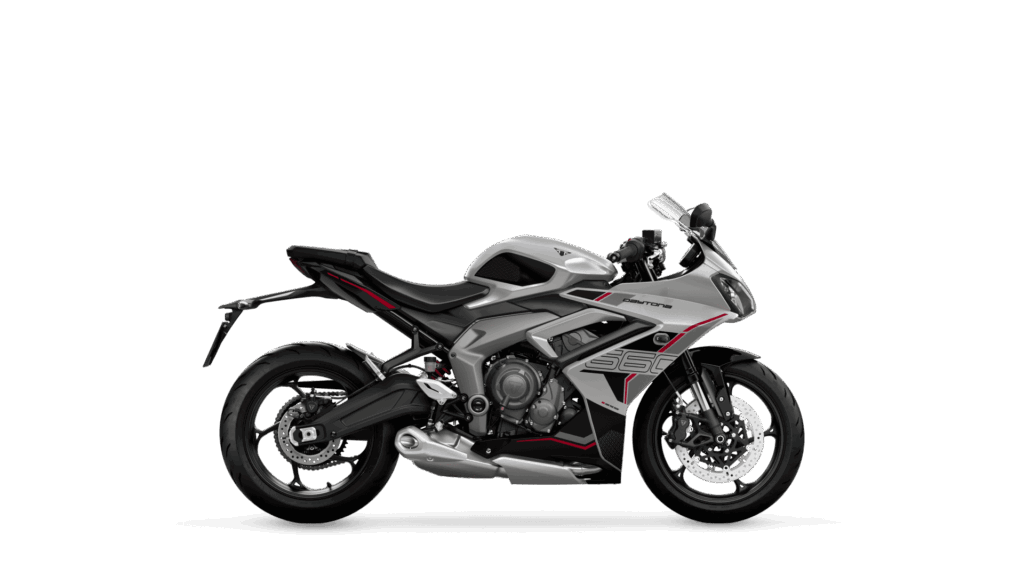 デイトナ660　2026年モデル　アルミニウムシルバー/サファイアブラック