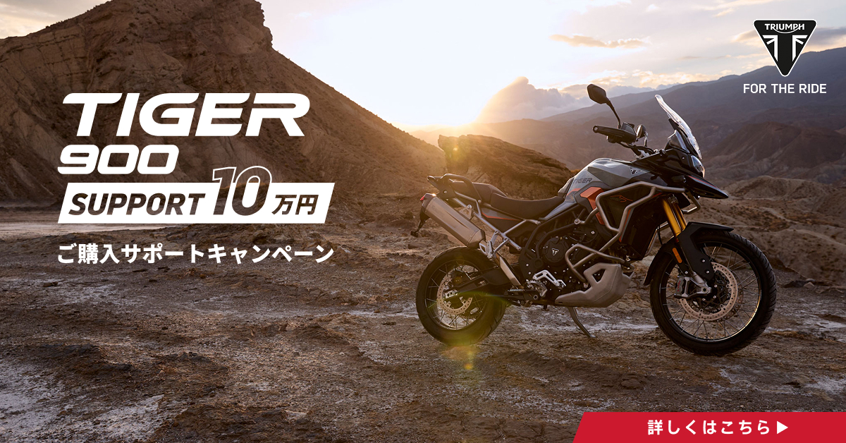 タイガー900購入サポート